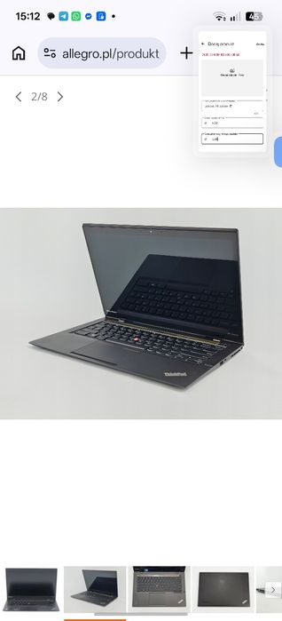 Lenovo X1 carbon i7
