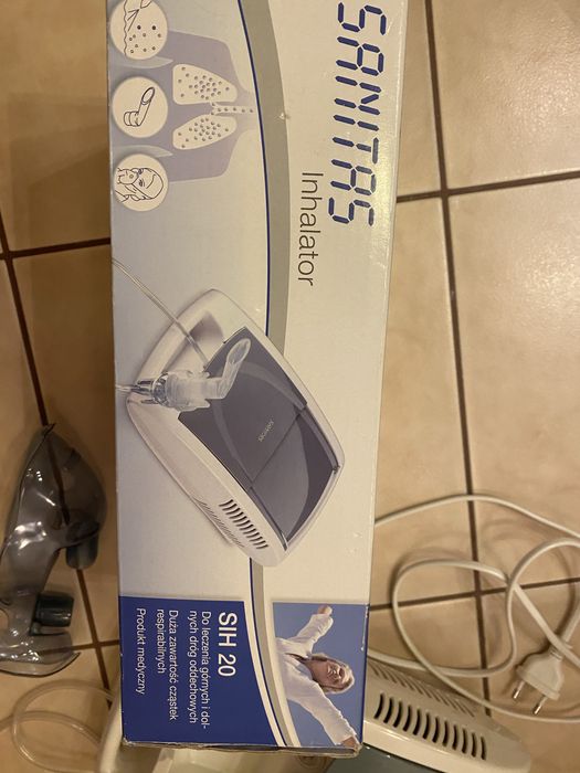 Inhalator Sanitas SIH 20 bialy Germany Niemcy