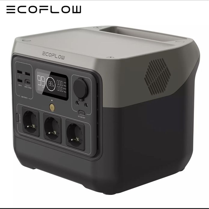 Зарядная станция Eco Flow river pro 800Вт 220 в (Европа) в наявності