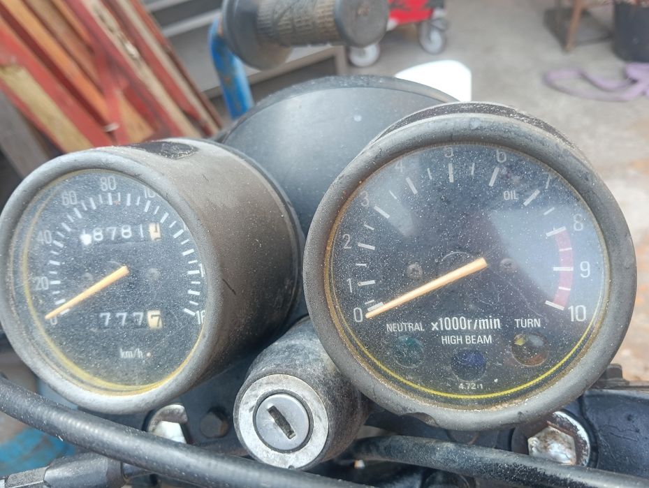 Farol e manómetros Yamaha Dt 125 Mx