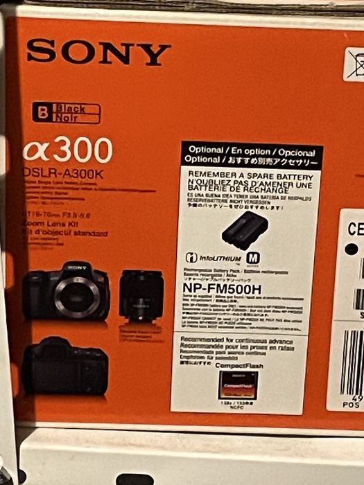 Pudełka kartony do aparatów Sony  A65 H400 Nikon D7000 D200 D2 D80