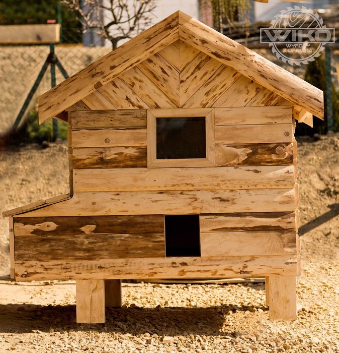 Kurnik xl WIKO dla 10-14kur, Ocieplony! deska świerk ,sosna! WIKO