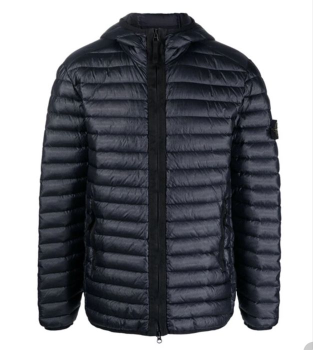 Чоловіча куртка STONE ISLAND LOOM WOVEN CHAMBERS R-NYLON DOWN-TC 791540324 V0020, колір синій