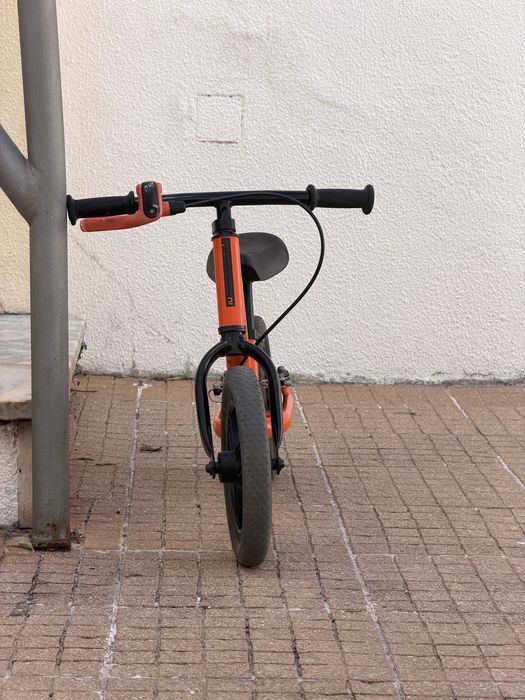 BTWIN Runride 500 de aprendizagem de Bicicleta 10 POLEGADAS CRIANÇA LARANJA