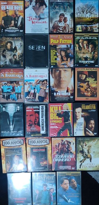 DVDs de grandes filmes