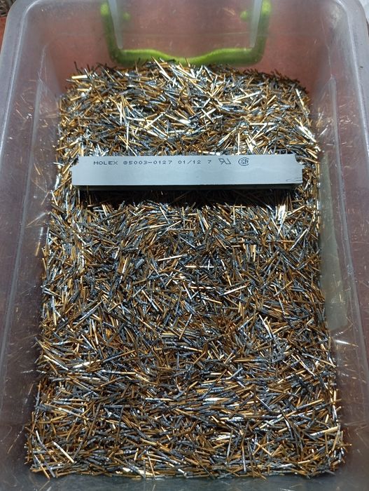 Разъёмы с содержанием позолоты