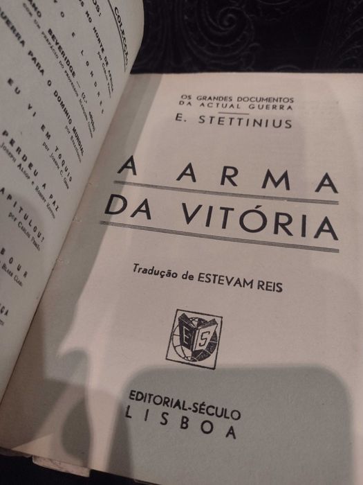 A Arma da Vitória 1944 E. R. Stettinius Jr.