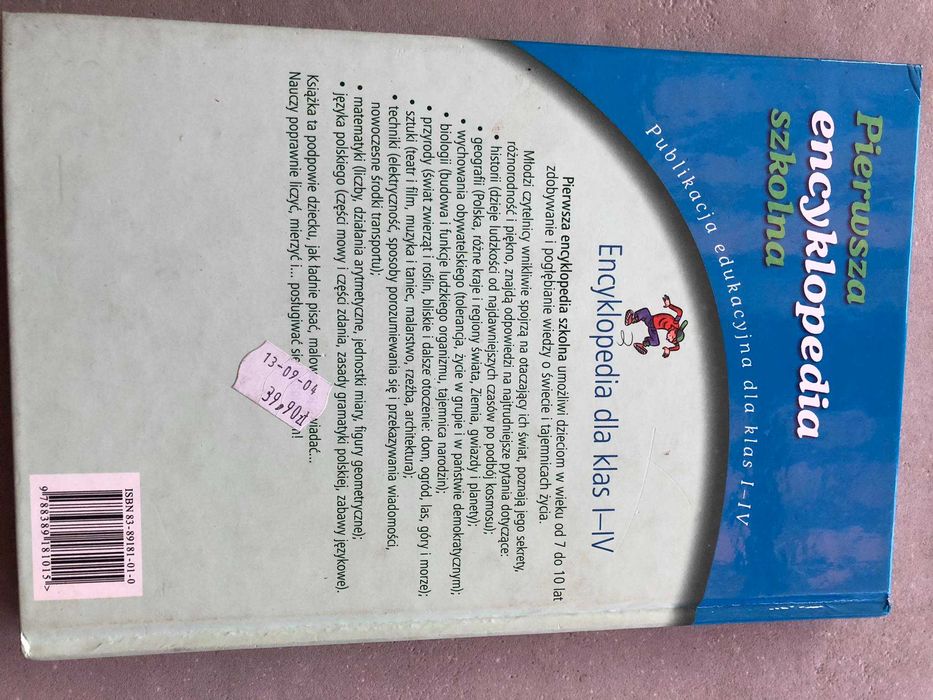 Pierwsza encyklopedia szkolna kl. I-IV - Marc Pellote