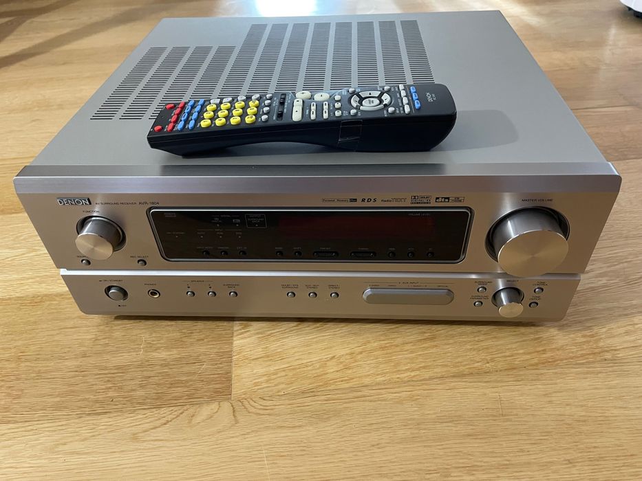 DENON AVR 1804 Receptor como novo (7 canais). 90 watts/canal.