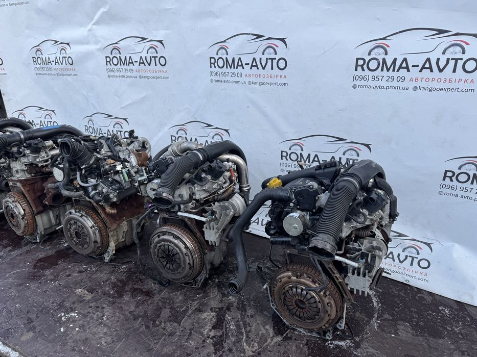Мотор Renault 1.5dci k9k834 808 768 Двигун Кліо3 Мотор Delphi к9к 770