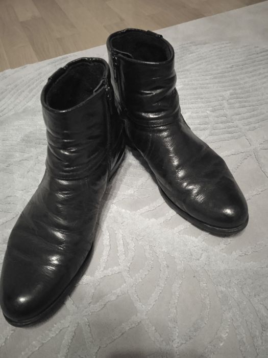 Buty damskie skórzane