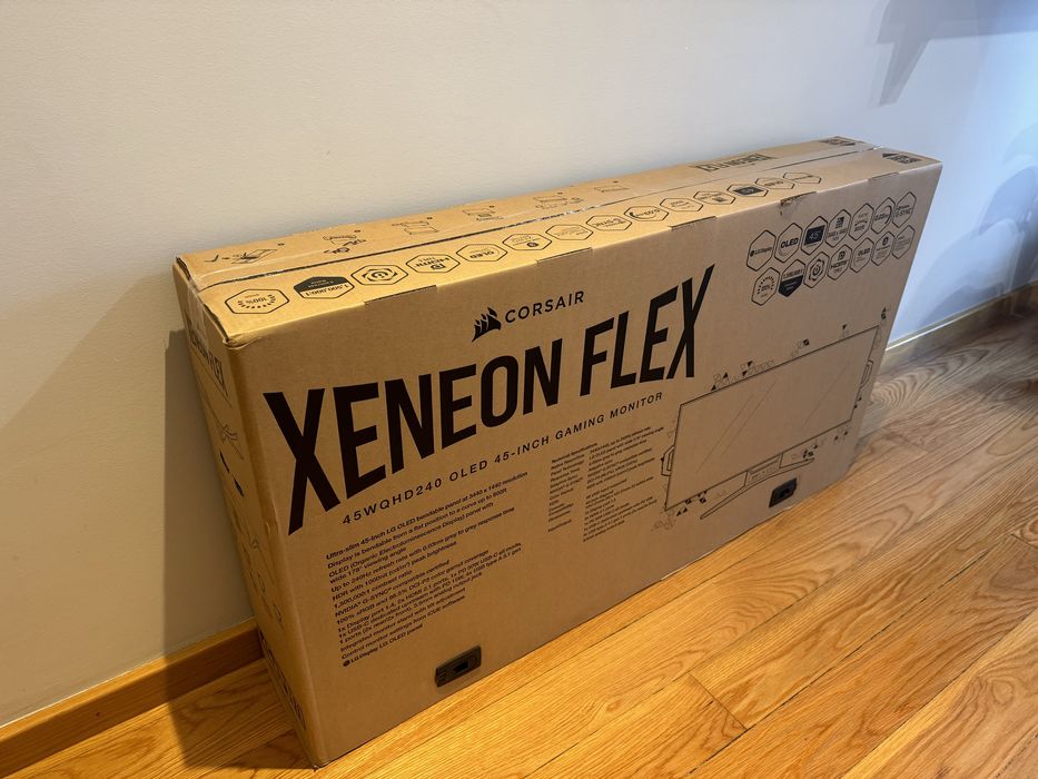 [NOVO] Monitor Corsair Xeneon Flex OLED 45" | 240Hz | WQHD