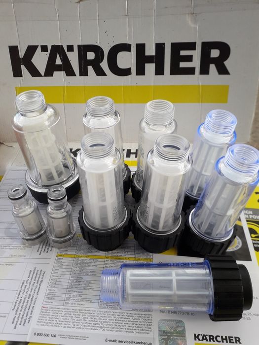 Фільтр на мойку ,Фильтр для воды Karcher k2 k3 k4 k5 к6 k7 HD HDS інші