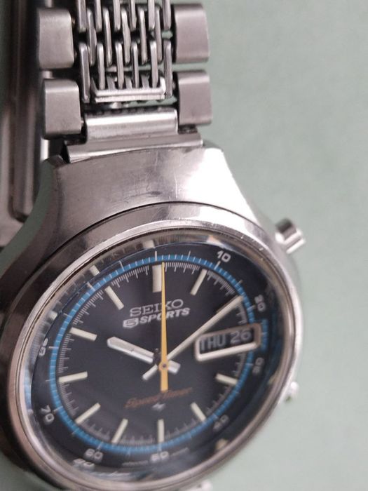 Seiko 5 sports speed timer хронограф 1970-ті