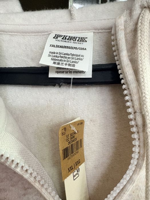 Худі на флісі Pink Victoria’s secret