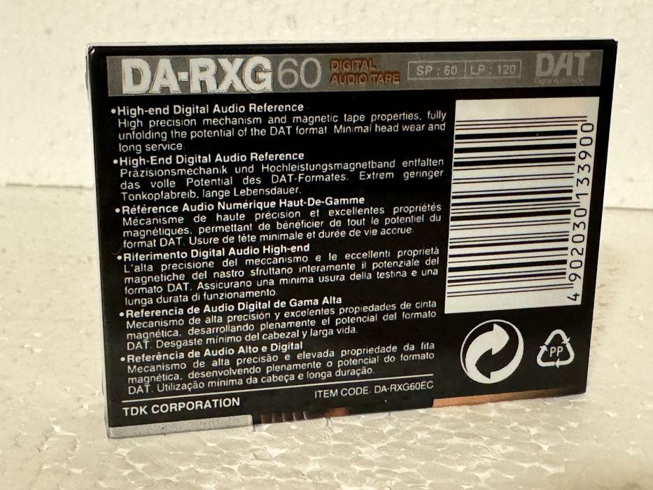 Cassetes DAT TDK