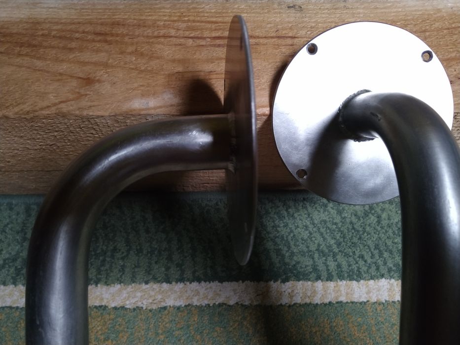 Solidny uchwyt z nierdzewki stal 316L