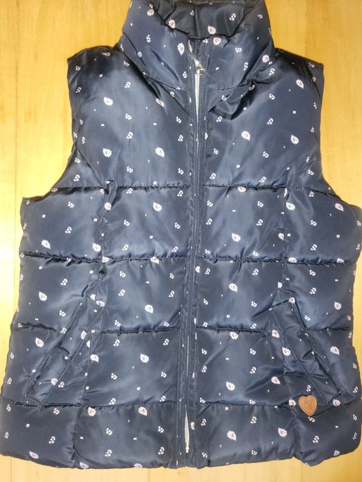 Kamizelka ocieplacz serdak dla dziewczynki Mango r. 122 128