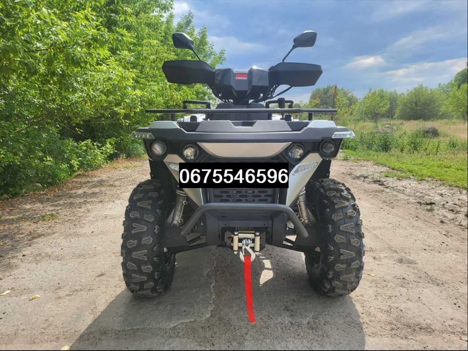 Квадроцикл Linhai M 550 L EFI (чорний)АМ*4х4*33 к.с.*Безкоштовна Доставка- О гривен УКРАЇНА!