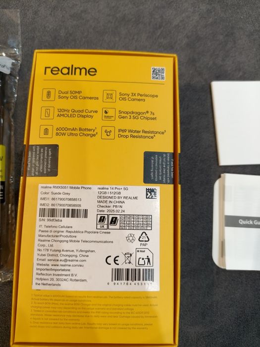 Realme 14 pro +12 512 Na Gwarancji bez Blokad