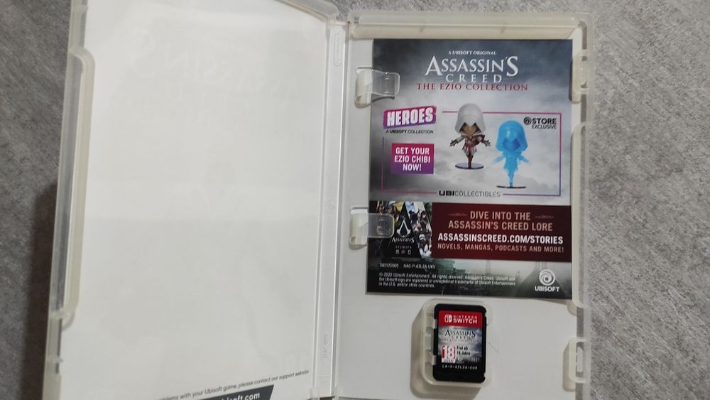 Jogos Nintendo Switch Assassin's Creed The Ezio Collection