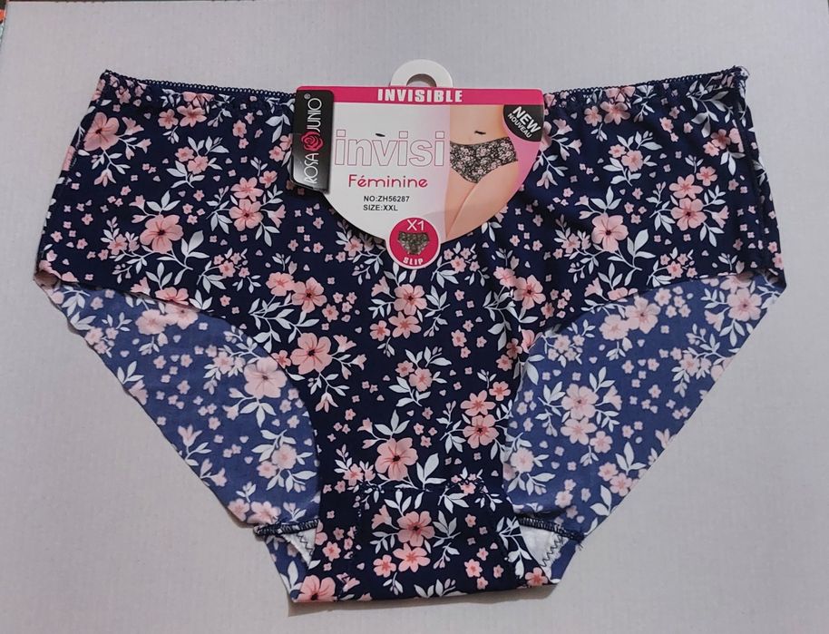 Трусики Rosa Junio Invisible Feminine безшовні квіткові