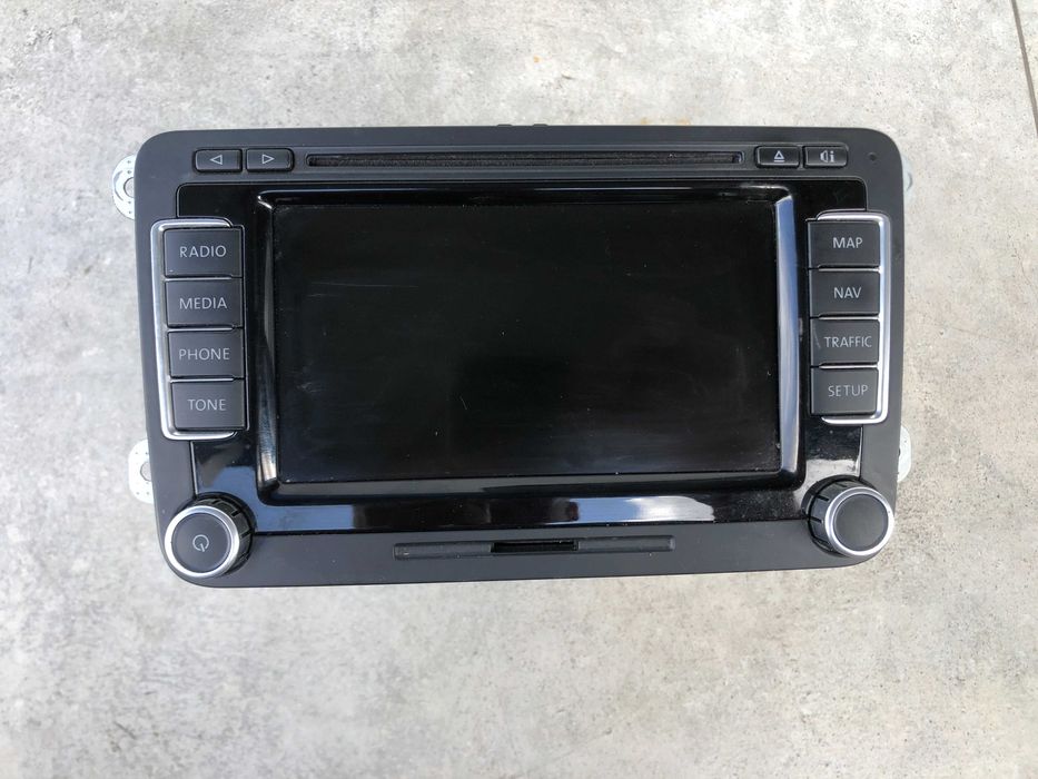 Radio Nawigacja 510 Vw Passat B6 CC GOLF V VI Eos Tiguan Touran 1T0035680B
