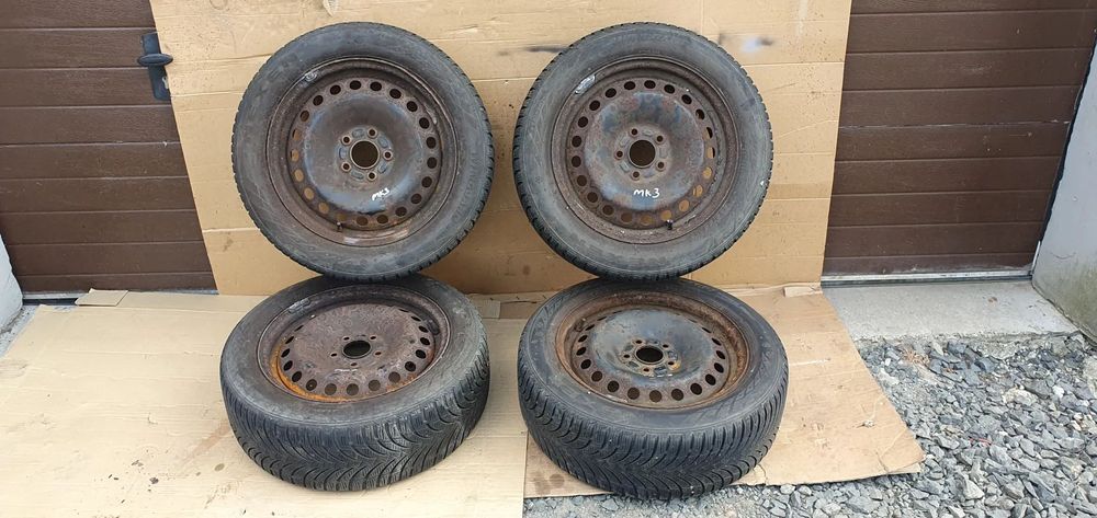 Felgi stalowe z oponami koła 5x108 6,5J 205/55 R16 6mm 2216