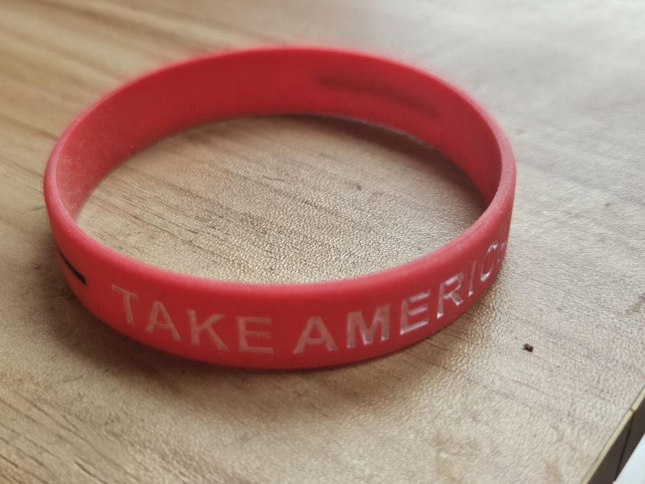 Nowa opaska na rękę Donald Trump Make America Great Again MAGA 45-47