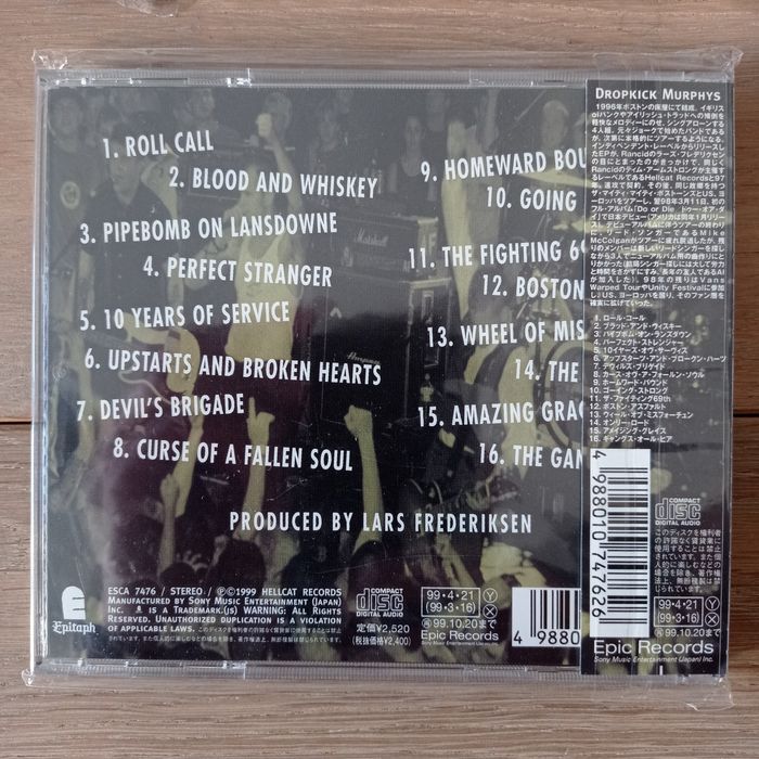 Płyta kompaktowa DROPKICK MURPHYS DO OR DIE oryginalna wersja japońska