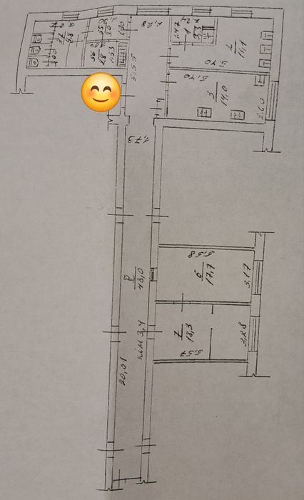 Продам 2 кімн.кв малосімейку,  36м2, пр-кт Лесі Українки