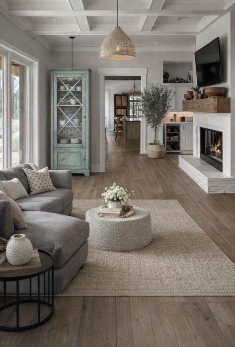 Witrynka/biblioteczka vintage turkus shabby chic