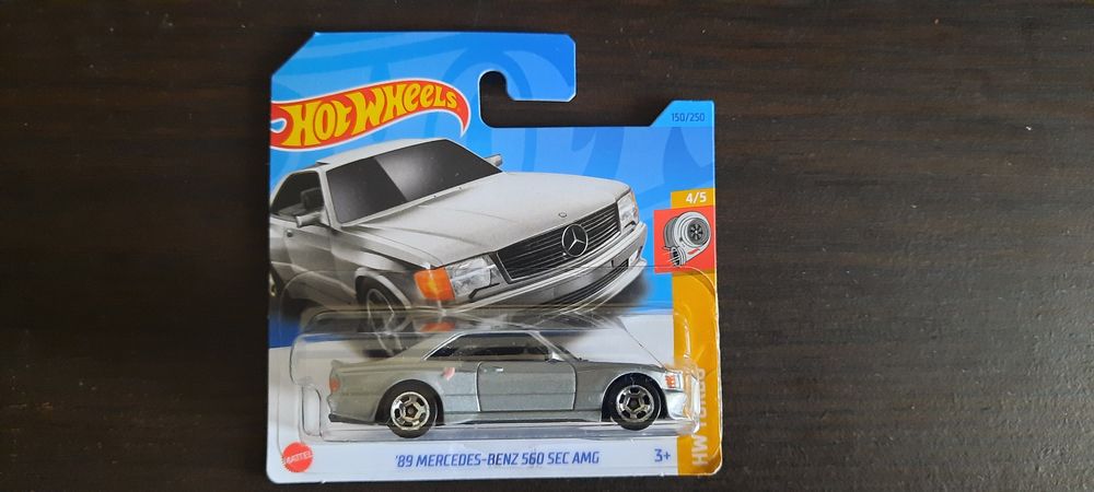 Hot Wheels Mercedes Benz 560 SEC AMG 89