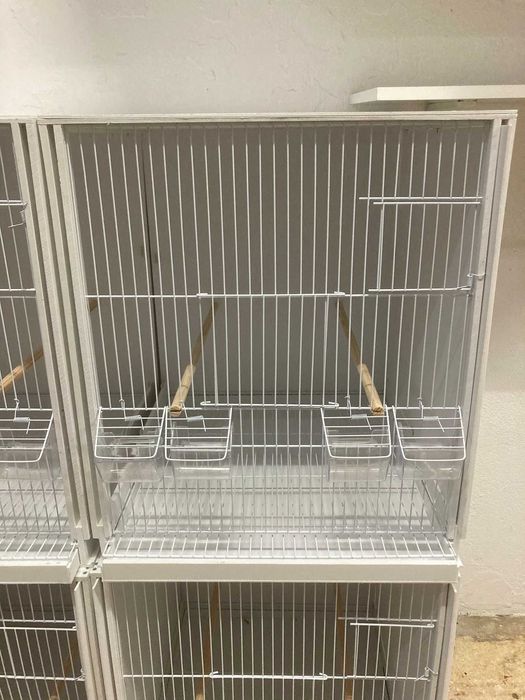 NOVO - Viveiros/Gaiolas de Criação Modulares em PVC 49,5×51,5×57,5cm