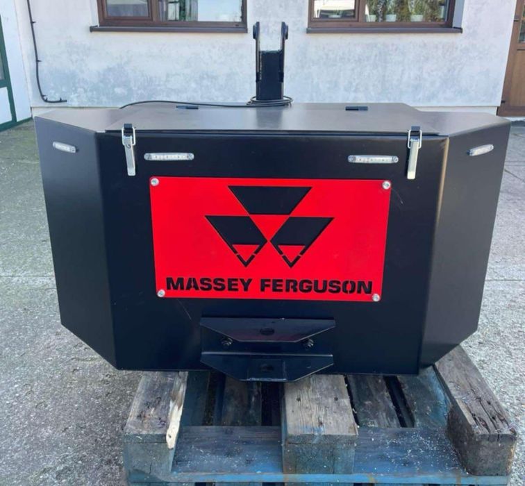 Balast na TUZ przód/ tył od 200 do 1500kg z LOGO Twojego ciągnika