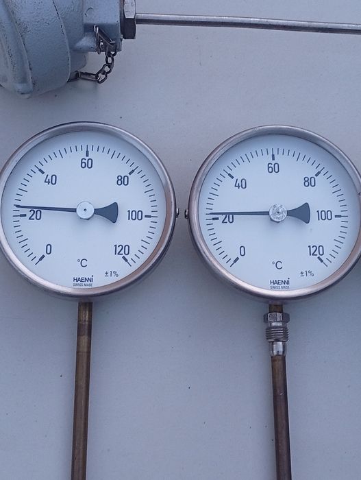 Manómetros de temperatura