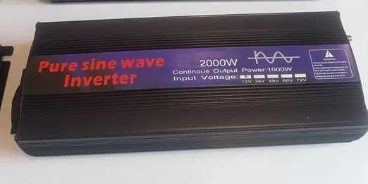 Инвертор 2000W чистый синус ДЛЯ КОТЛОВ, ХОЛОДИЛЬНИКОВ 12V/220v
