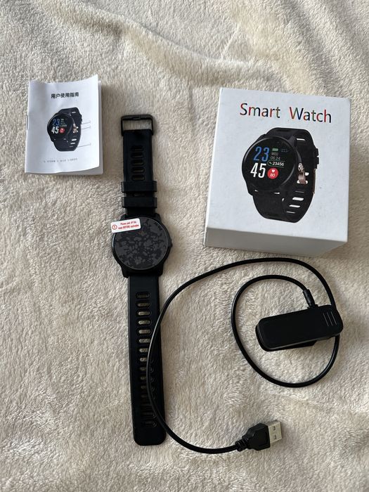 Смартчасы Q68 (SENBONO S08) Black