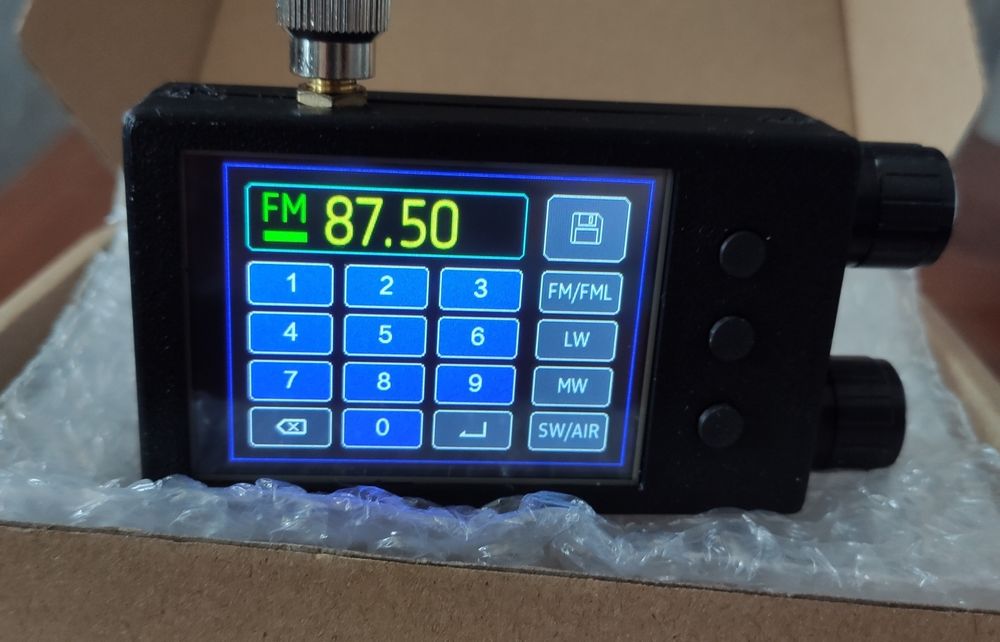 TEF6686 Mini DSP (сенсорный экран)Все диапазоны