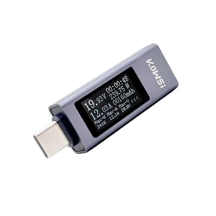 KWS-2301C USB юсб тестер Type-C (4–30V, 0–12A) с супер дисплеем