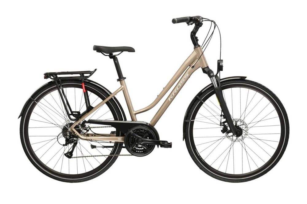 Rower trekkingowy KROSS Trans 3.0 D Brązowy 28