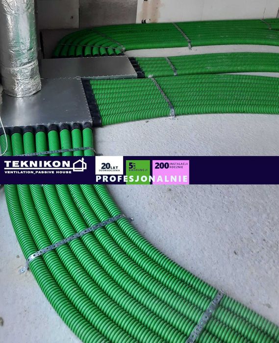 Rekuperacja montaż w domu jednorodzinnym