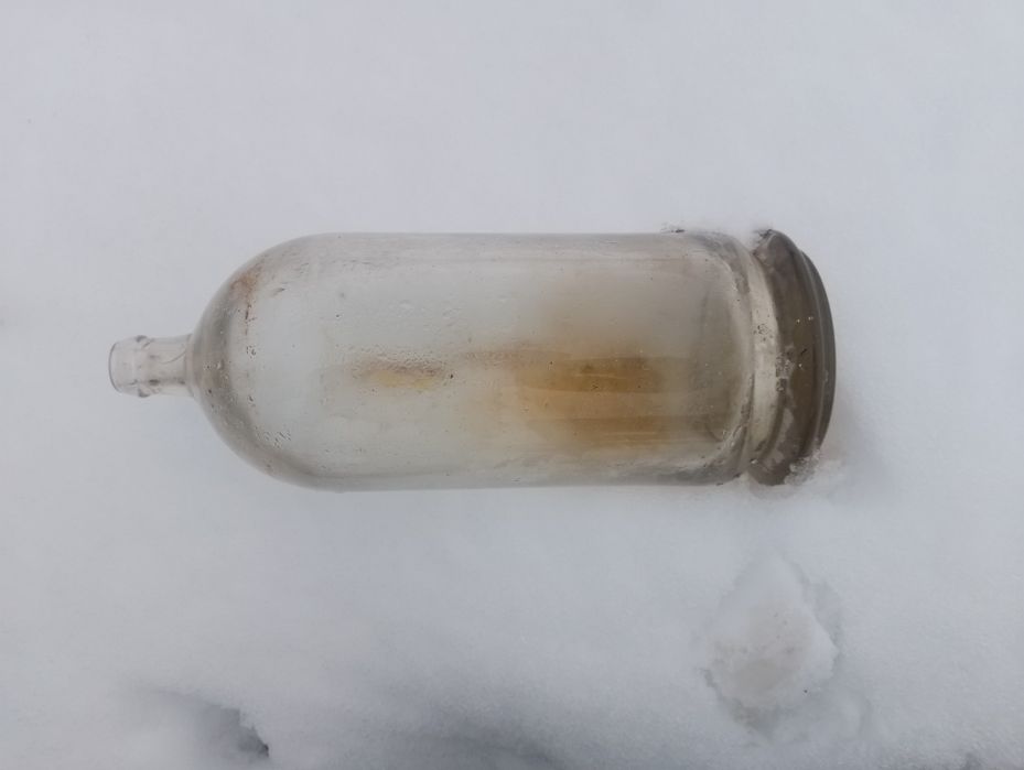 Бутыль 2 литра ( сифон стеклянный)