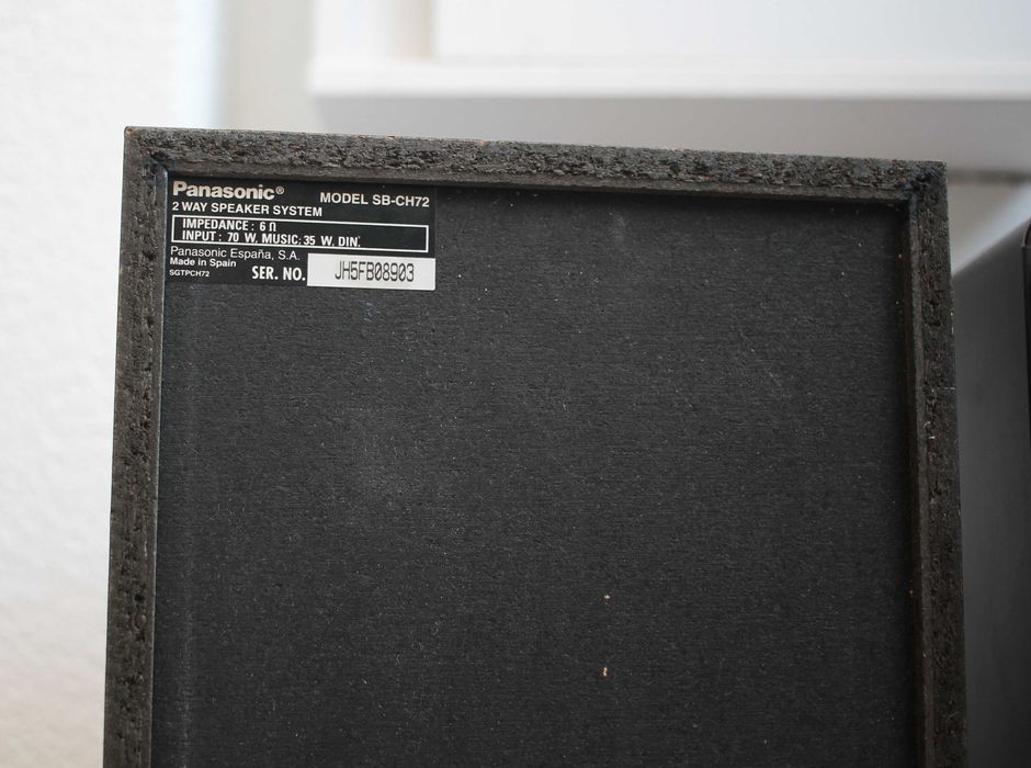Музикальний центр Panasonic SA CH72