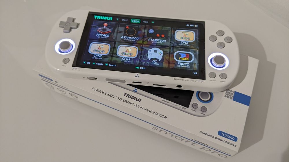 Consola Trimui Smart Pro - Consola de jogos retro/antigos