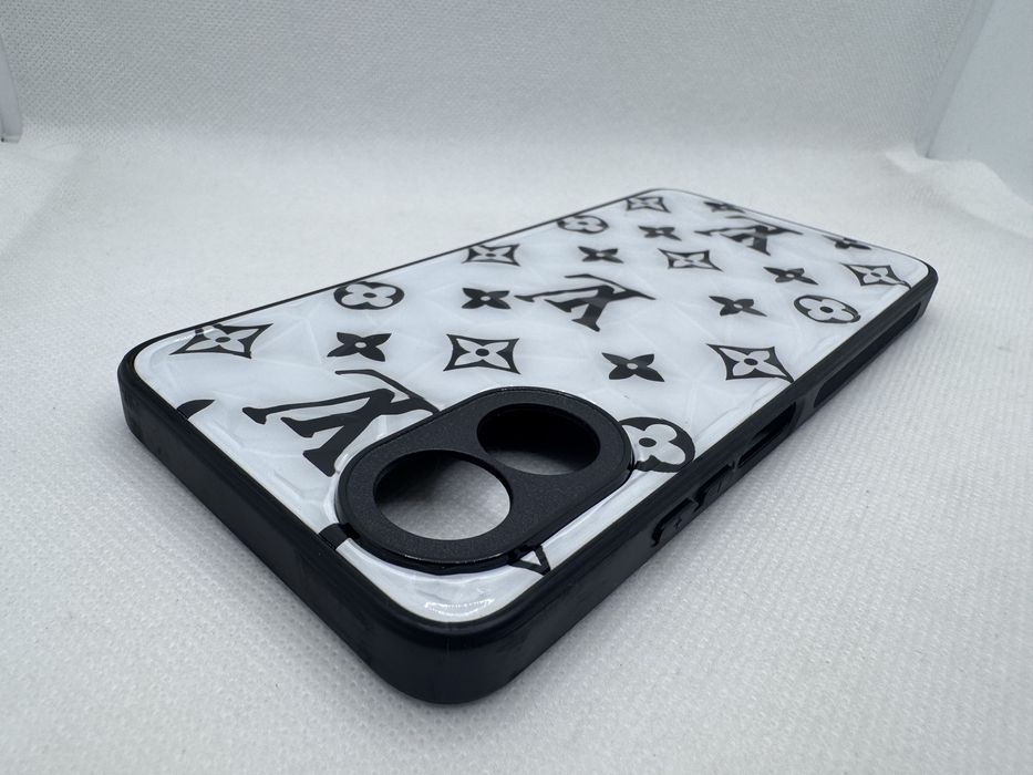 Брендовый чехол бампер для Oppo A18 A38 с рисунком противоударный а18