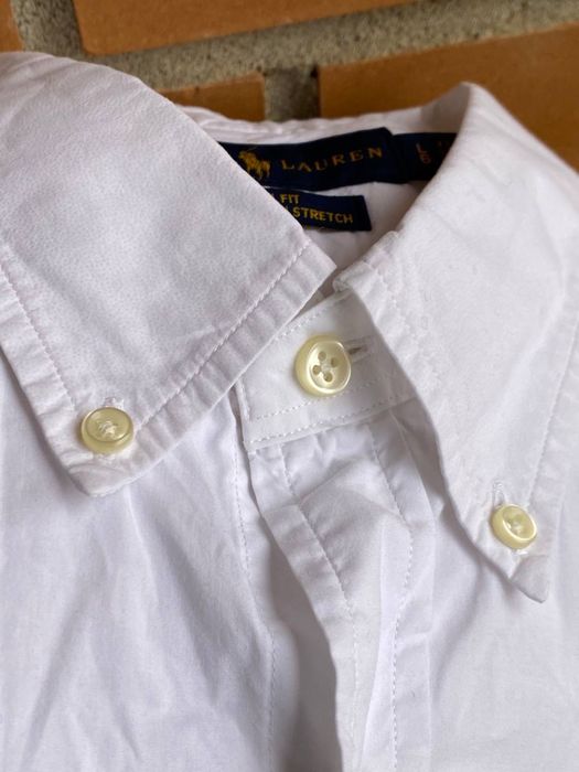 Рубашка Polo Ralph Lauren L біла класична