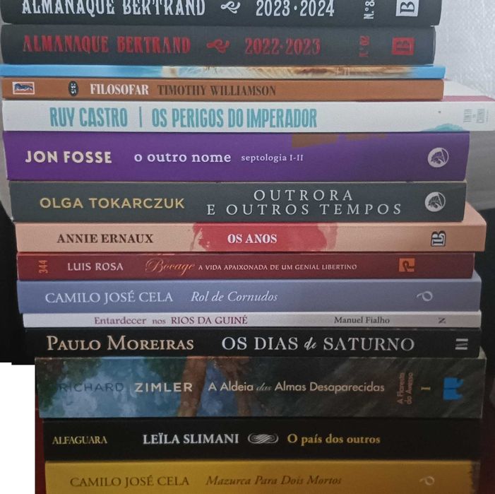Livros (vários, ver descrição + LISTA COMPLETA NAS FOTOS)