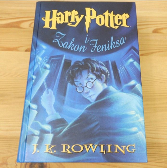 I  wydanie Harry Potter 7 Tomów + Baśnie Barda Beedle'a Książki Twarde PL