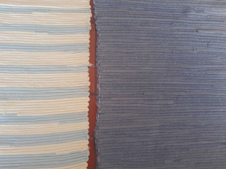 Conjunto 5 tapetes trapos, excelente estado